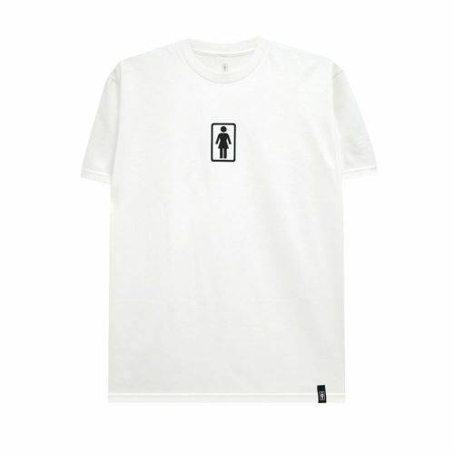 GIRL T-SHIRT ガール Tシャツ OG 93 TIL WHITE スケートボード スケボー 