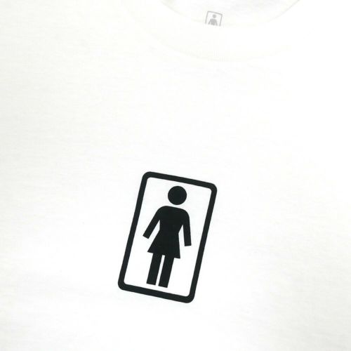 GIRL T-SHIRT ガール Tシャツ OG 93 TIL WHITE スケートボード スケボー 1