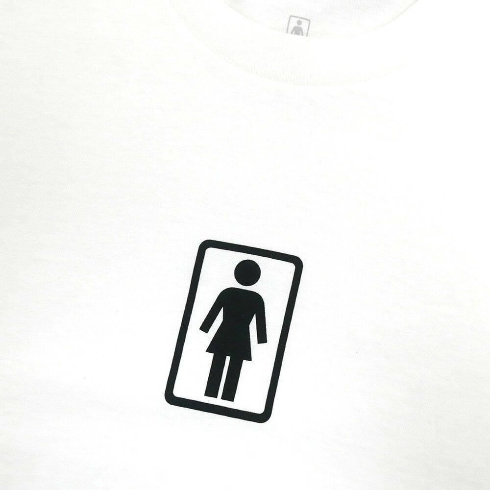 GIRL T-SHIRT ガール Tシャツ OG 93 TIL WHITE スケートボード スケボー 1