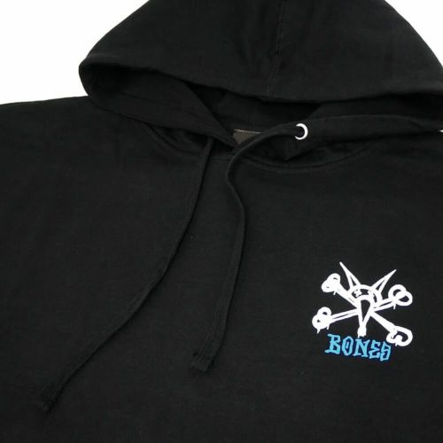 POWELL PERALTA HOOD パウエルペラルタ パーカー RAT BONES BLACK スケートボード スケボー 3