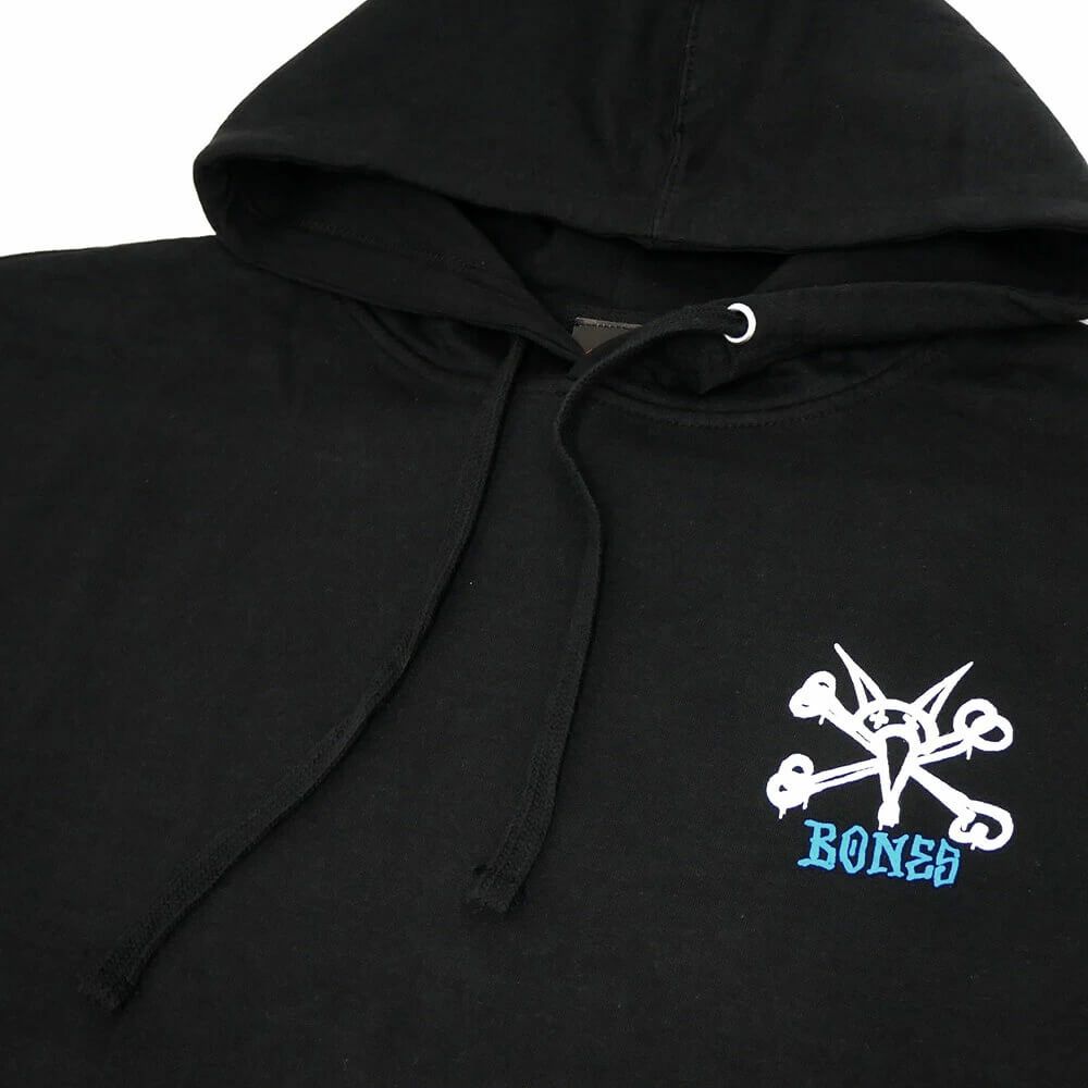 POWELL PERALTA HOOD パウエルペラルタ パーカー RAT BONES BLACK スケートボード スケボー 3