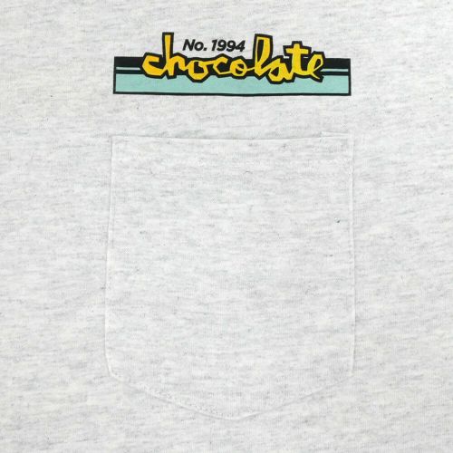 CHOCOLATE T-SHIRT チョコレート Tシャツ CREAT & STREET GREY スケートボード スケボー 2