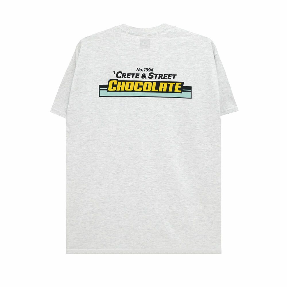 CHOCOLATE T-SHIRT チョコレート Tシャツ CREAT & STREET GREY スケートボード スケボー 4