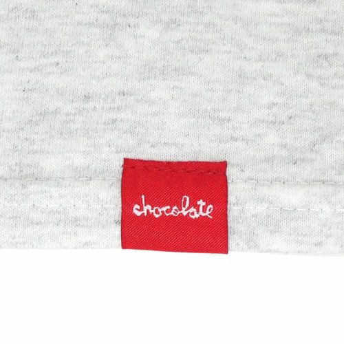 CHOCOLATE T-SHIRT チョコレート Tシャツ CREAT & STREET GREY スケートボード スケボー 5