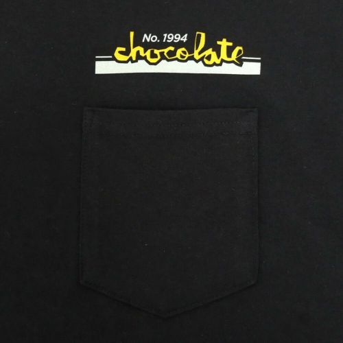 CHOCOLATE T-SHIRT チョコレート Tシャツ CREAT & STREET BLACK スケートボード スケボー 2