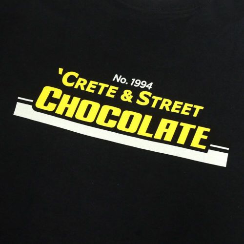 CHOCOLATE T-SHIRT チョコレート Tシャツ CREAT & STREET BLACK スケートボード スケボー 3