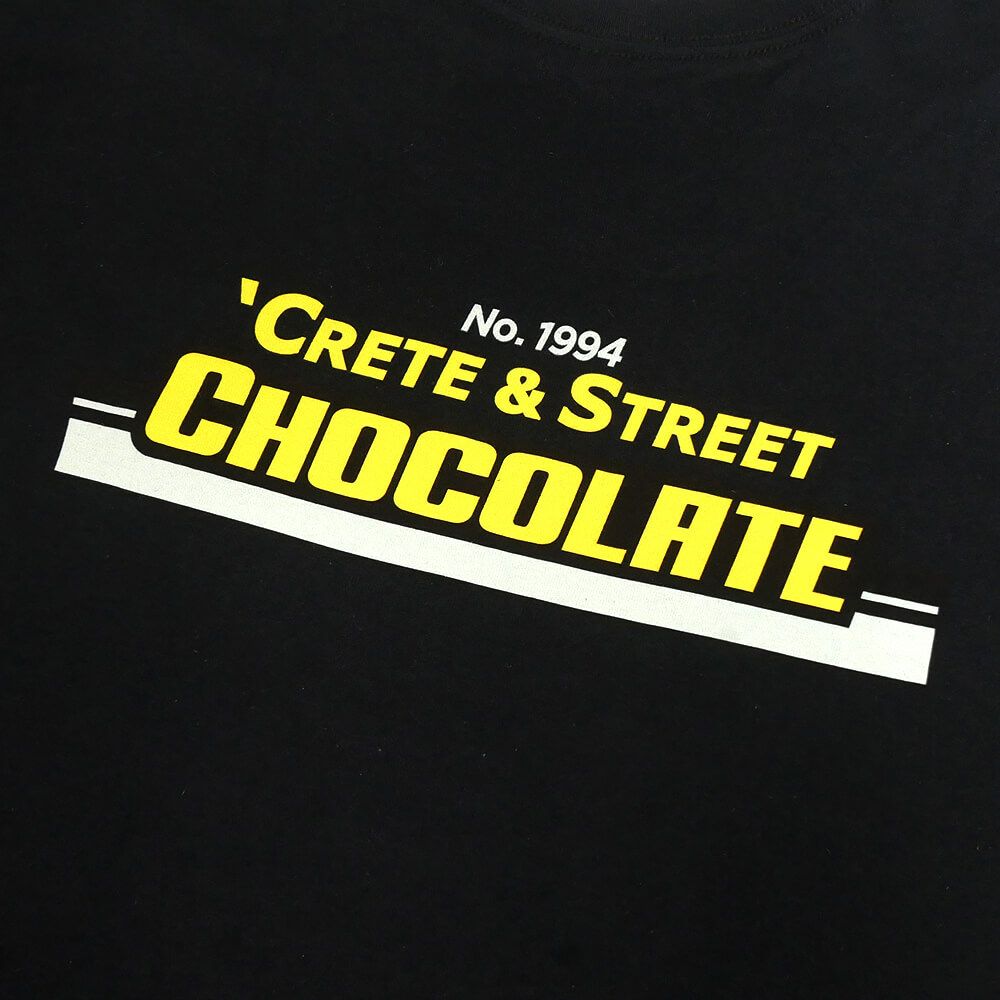 CHOCOLATE T-SHIRT チョコレート Tシャツ CREAT & STREET BLACK スケートボード スケボー 3