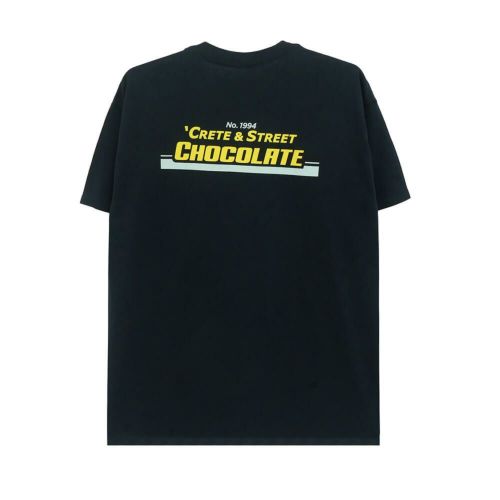 CHOCOLATE T-SHIRT チョコレート Tシャツ CREAT & STREET BLACK スケートボード スケボー 4