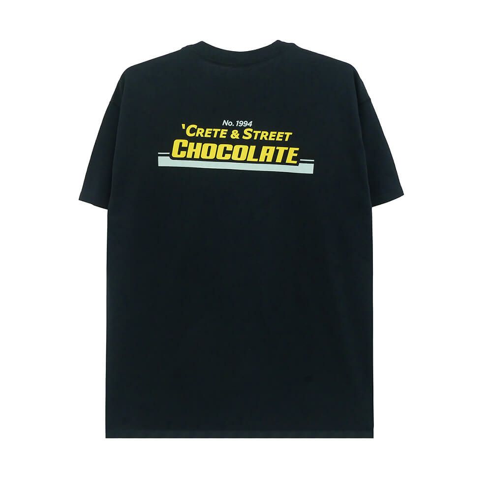 CHOCOLATE T-SHIRT チョコレート Tシャツ CREAT & STREET BLACK スケートボード スケボー 4