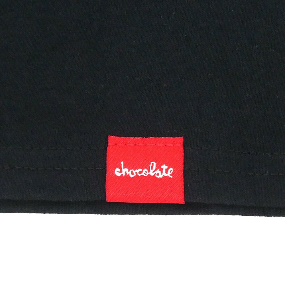 CHOCOLATE T-SHIRT チョコレート Tシャツ CREAT & STREET BLACK スケートボード スケボー 5