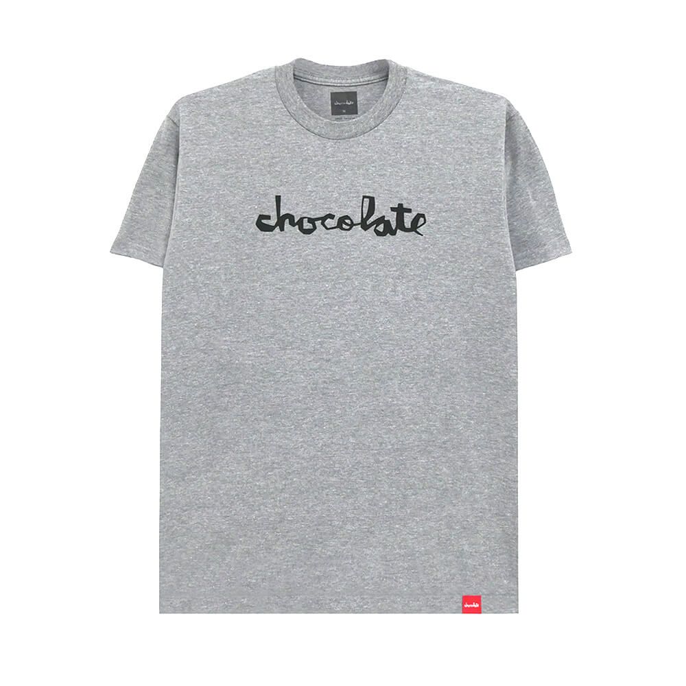 CHOCOLATE T-SHIRT チョコレート Tシャツ ORIGINAL CHUNK GREY スケートボード スケボー 