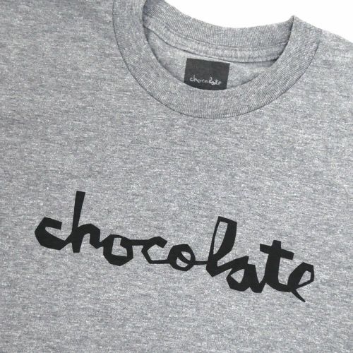 CHOCOLATE T-SHIRT チョコレート Tシャツ ORIGINAL CHUNK GREY スケートボード スケボー 1