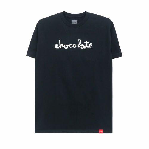 CHOCOLATE T-SHIRT チョコレート Tシャツ ORIGINAL CHUNK BLACK スケートボード スケボー 