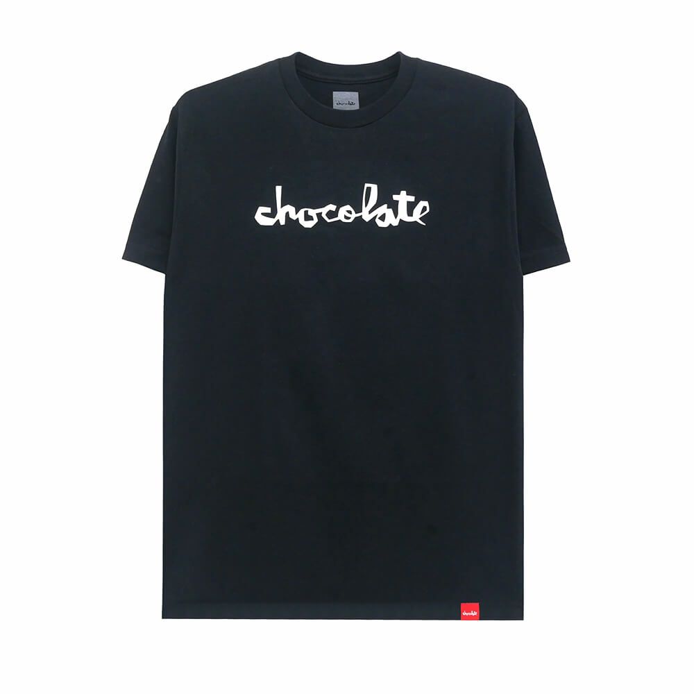 CHOCOLATE T-SHIRT チョコレート Tシャツ ORIGINAL CHUNK BLACK スケートボード スケボー 