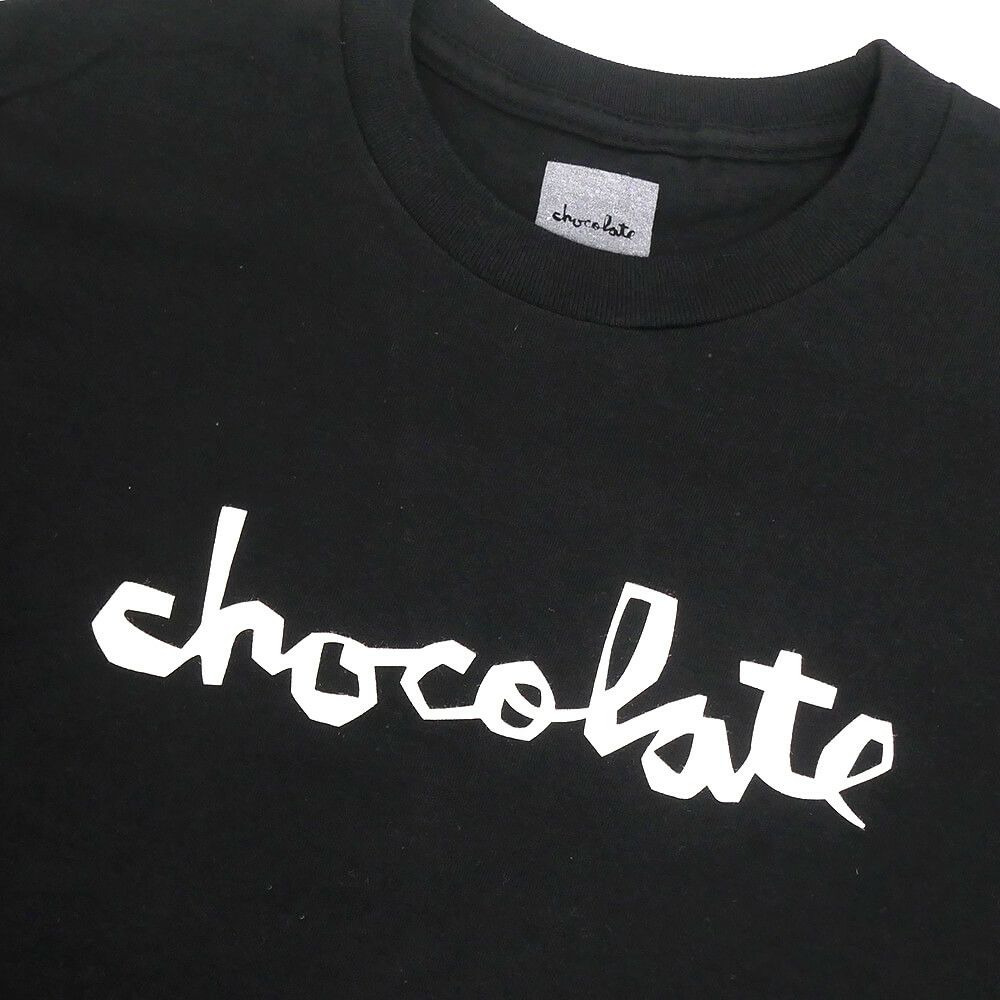 CHOCOLATE T-SHIRT チョコレート Tシャツ ORIGINAL CHUNK BLACK スケートボード スケボー 1