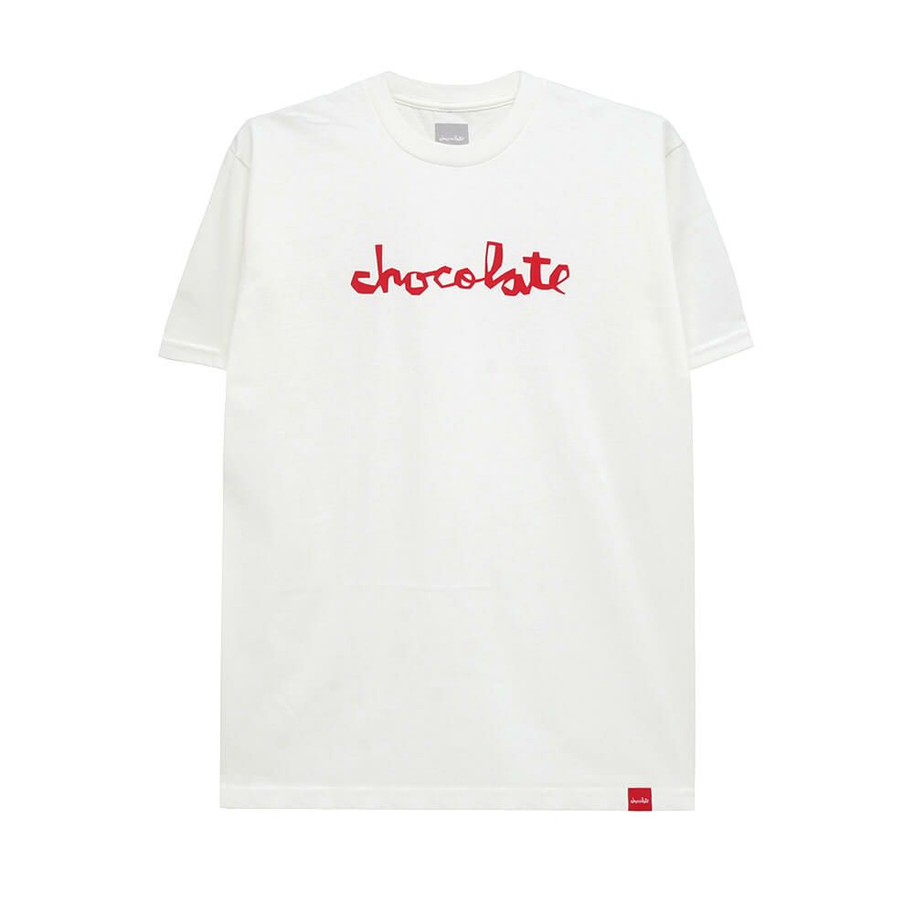 CHOCOLATE T-SHIRT チョコレート Tシャツ ORIGINAL CHUNK WHITE スケートボード スケボー 