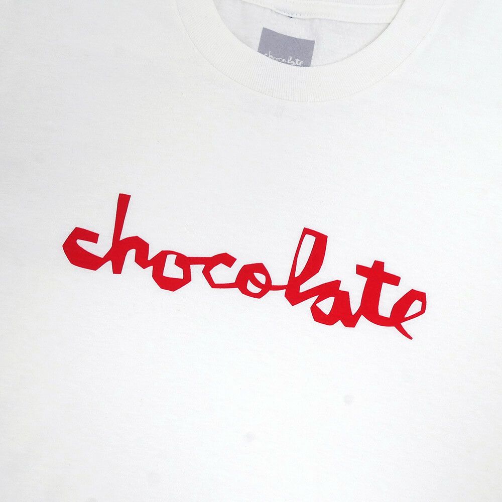 CHOCOLATE T-SHIRT チョコレート Tシャツ ORIGINAL CHUNK WHITE スケートボード スケボー 1