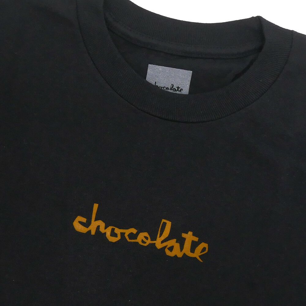 CHOCOLATE T-SHIRT チョコレート Tシャツ CHUNK BLACK スケートボード スケボー 1
