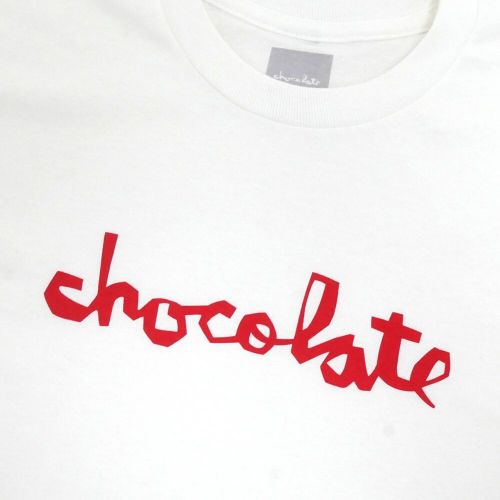 CHOCOLATE LONG SLEEVE チョコレート ロングスリーブTシャツ ORIGINAL CHUNK WHITE スケートボード スケボー 1