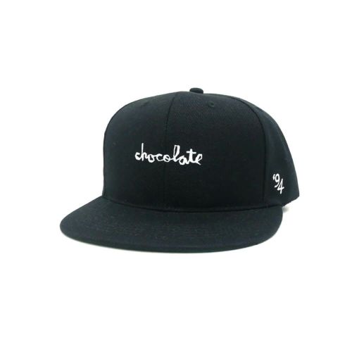  CHOCOLATE CAP チョコレート キャップ ORIGINAL CHUNK '94 SNAPBACK BLACK スケートボード スケボー 