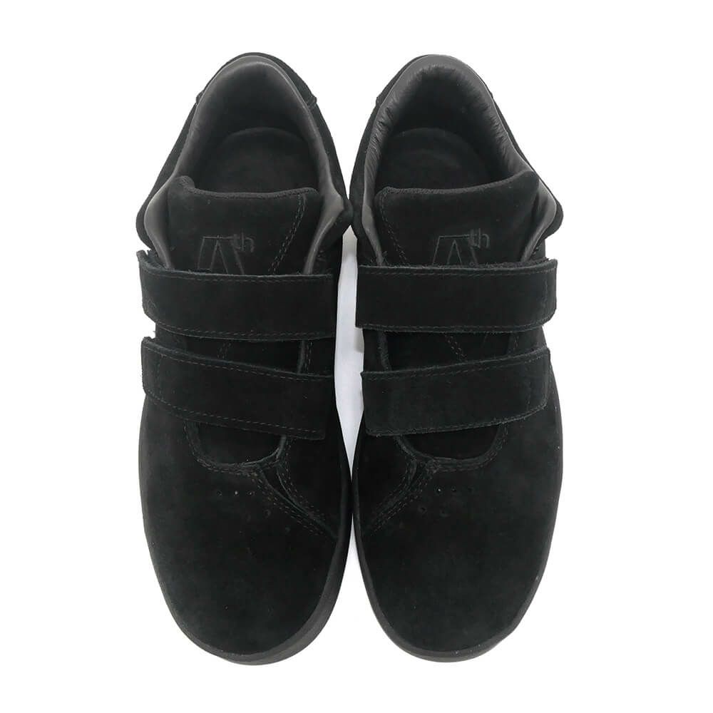 ARETH SHOES アース シューズ スニーカー I VELCRO ALL BLACK スケートボード スケボー 2