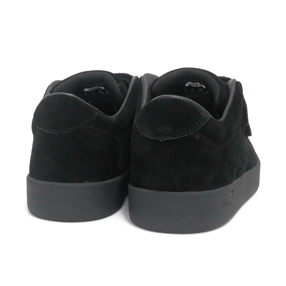 ARETH SHOES アース シューズ スニーカー I VELCRO ALL BLACK スケートボード スケボー 3