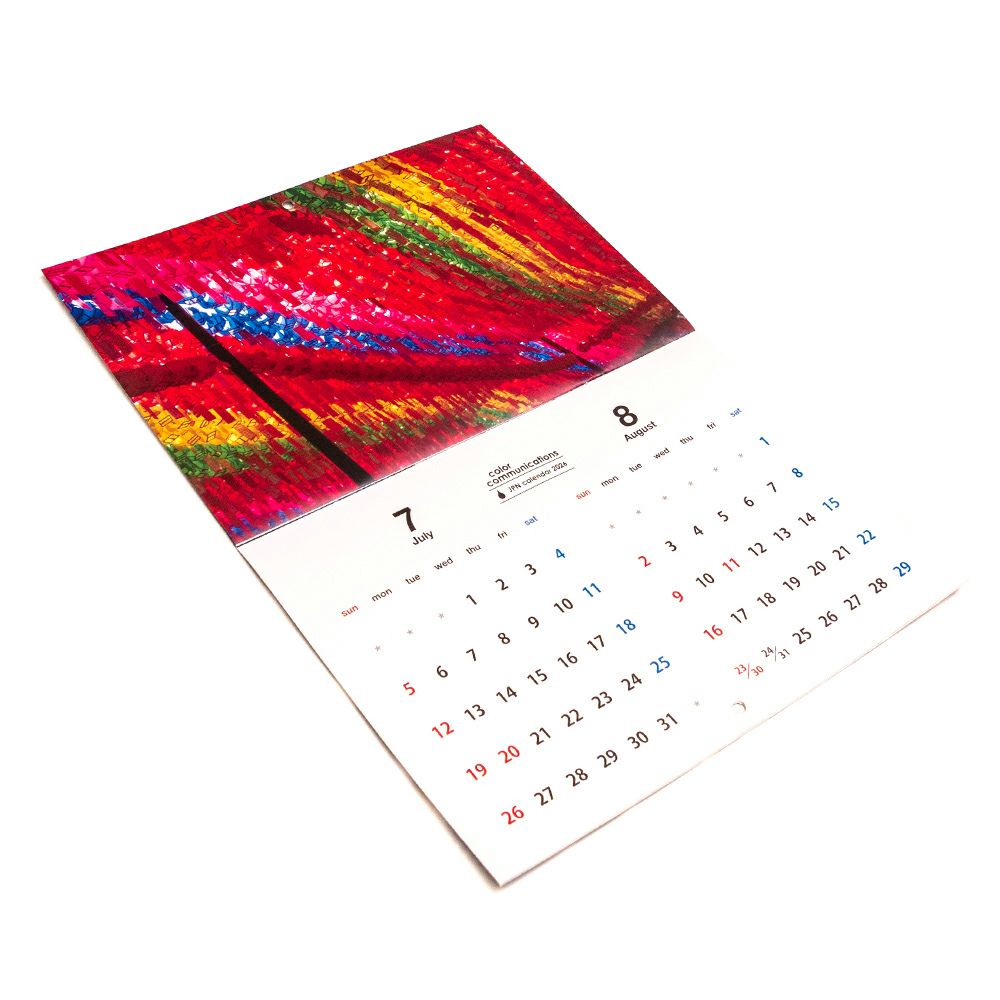 COLOR COMMUNICATIONS CALENDAR カラーコミュニケーションズ カレンダー2026 スケートボード スケボー 06