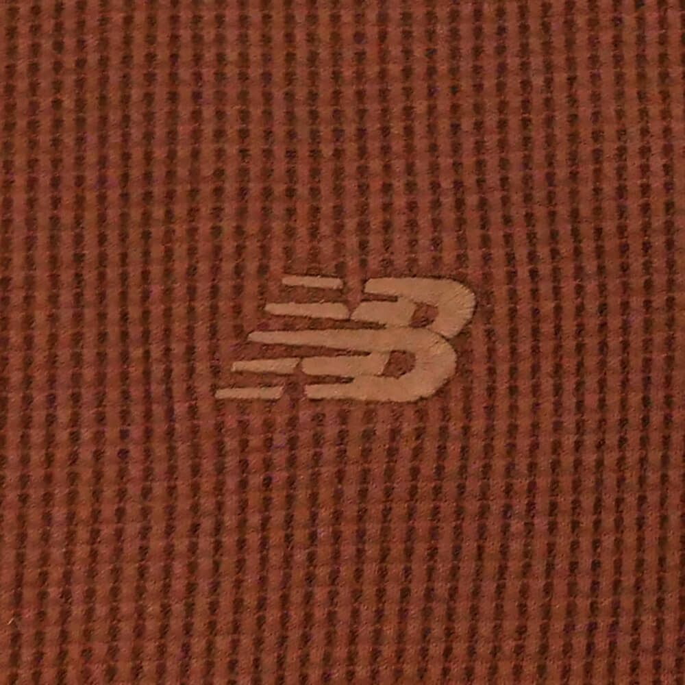 NEW BALANCE NUMERIC LONG SLEEVE ニューバランスヌメリック ロングスリーブTシャツ WAFFLE KNIT LS HENLEY OAK スケートボード スケボー 2