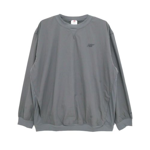 NEW BALANCE NUMERIC CREW SWEAT ニューバランス ヌメリック トレーナー NUMERIC WOVEN GREY スケートボード スケボー 