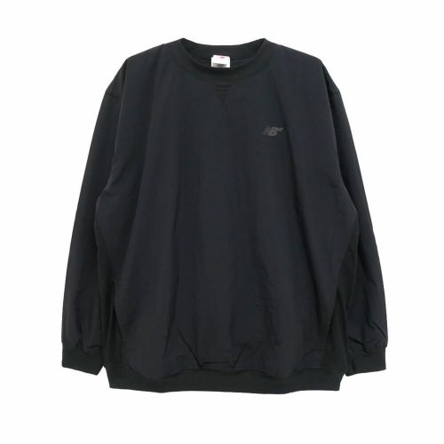 NEW BALANCE NUMERIC CREW SWEAT ニューバランス ヌメリック トレーナー NUMERIC WOVEN BLACK スケートボード スケボー 