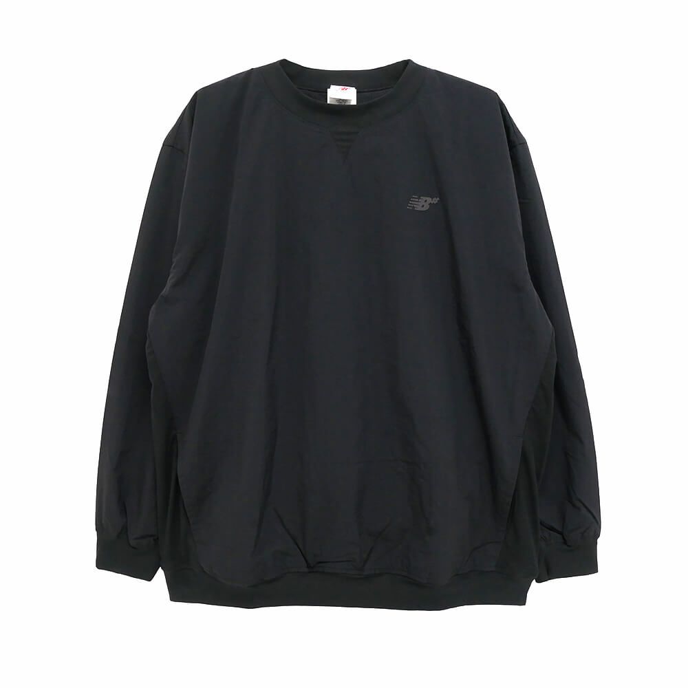 NEW BALANCE NUMERIC CREW SWEAT ニューバランス ヌメリック トレーナー NUMERIC WOVEN BLACK スケートボード スケボー 