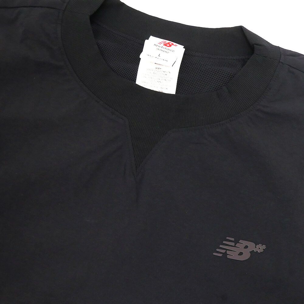 NEW BALANCE NUMERIC CREW SWEAT ニューバランス ヌメリック トレーナー NUMERIC WOVEN BLACK スケートボード スケボー 1