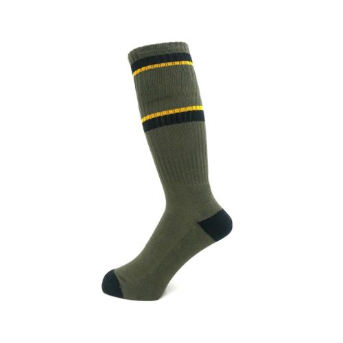 ANTIHERO SOCKS アンチヒーロー ソックス 靴下 CLUB HOUSE OLIVE/GOLD/BLACK スケートボード スケボー 1