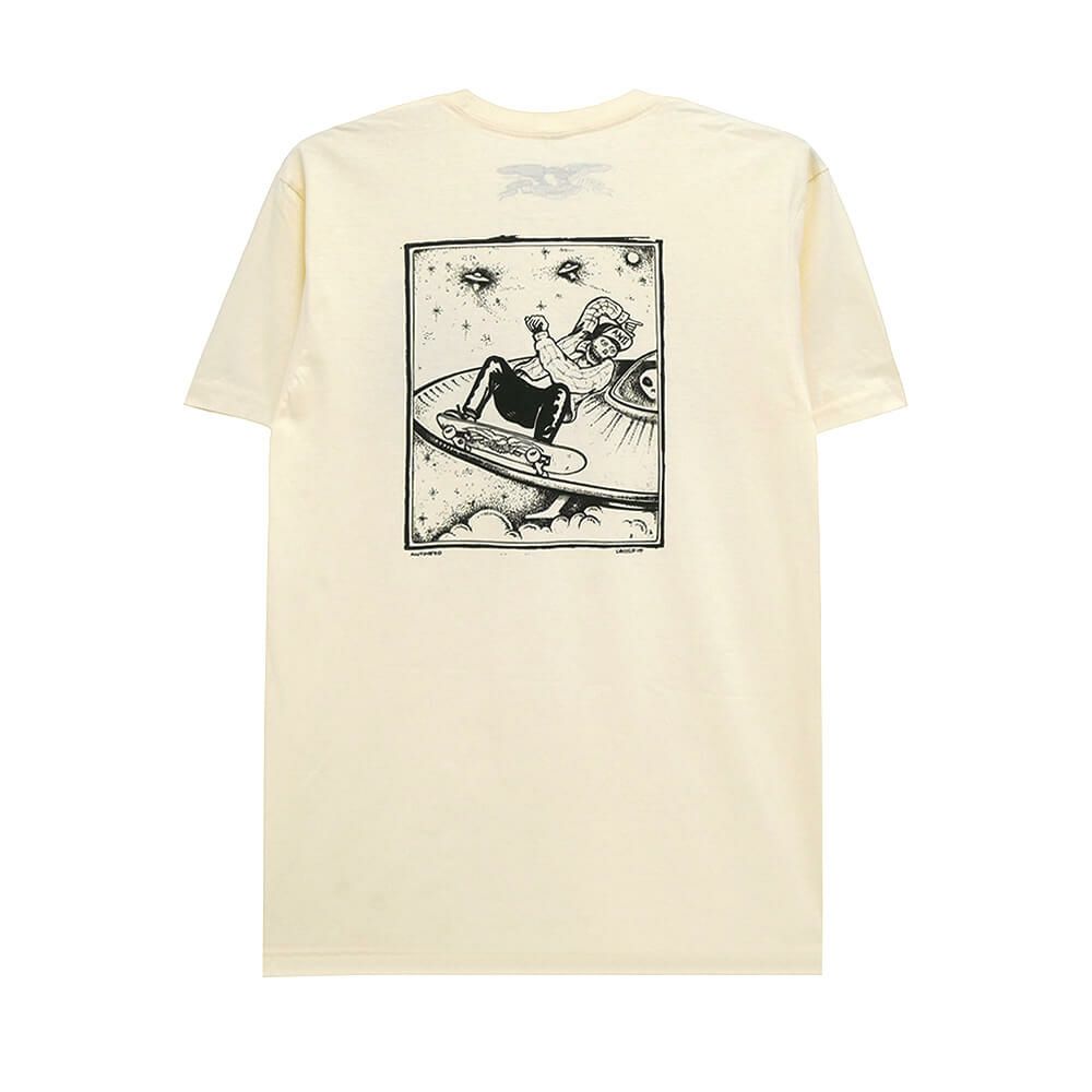 ANTIHERO T-SHIRT アンチヒーロー Tシャツ HEWITT LANCE CREAM スケートボード スケボー 