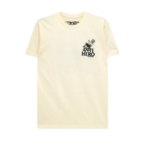 ANTIHERO T-SHIRT アンチヒーロー Tシャツ HEWITT LANCE CREAM スケートボード スケボー 1