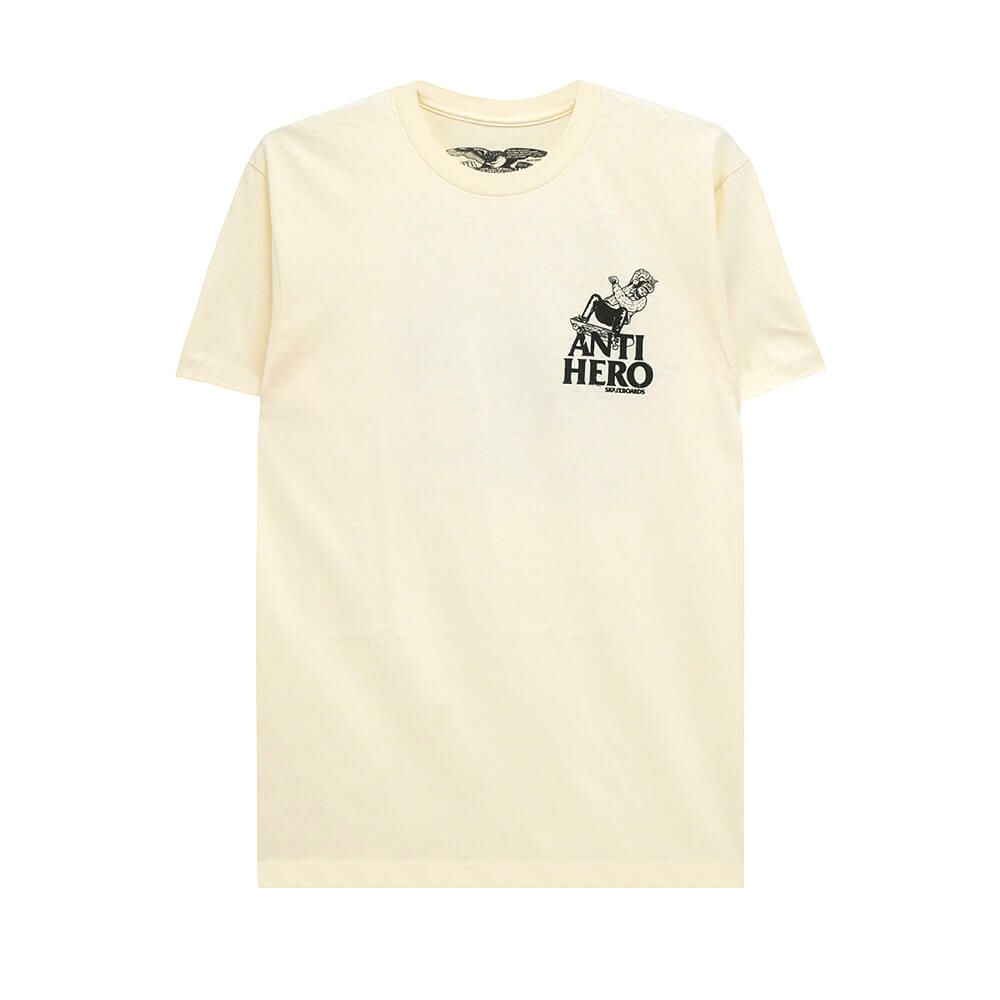 ANTIHERO T-SHIRT アンチヒーロー Tシャツ HEWITT LANCE CREAM スケートボード スケボー 1