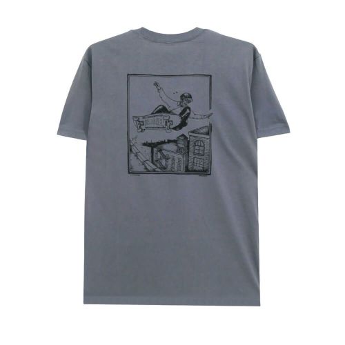 ANTIHERO T-SHIRT アンチヒーロー Tシャツ PHELPS LANCE DBL ASPHALT スケートボード スケボー 