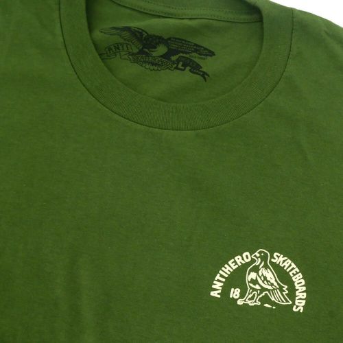 ANTIHERO T-SHIRT アンチヒーロー Tシャツ CLUB HOUSE OLIVE スケートボード スケボー 2