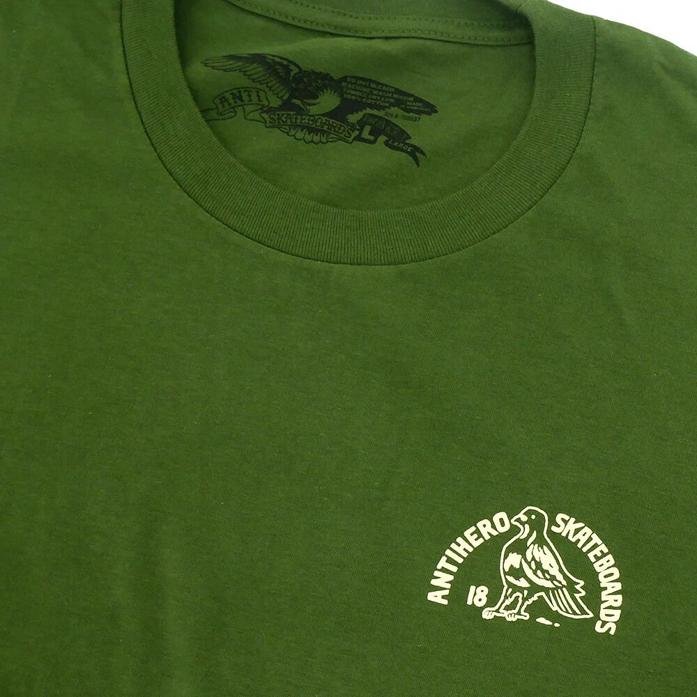 ANTIHERO T-SHIRT アンチヒーロー Tシャツ CLUB HOUSE OLIVE スケートボード スケボー 2