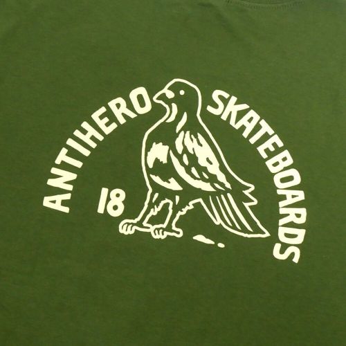 ANTIHERO T-SHIRT アンチヒーロー Tシャツ CLUB HOUSE OLIVE スケートボード スケボー 3