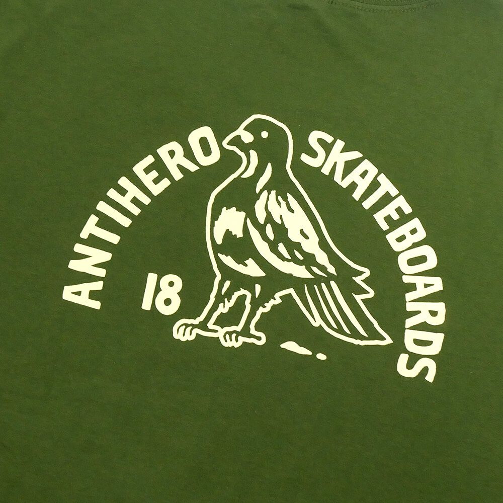 ANTIHERO T-SHIRT アンチヒーロー Tシャツ CLUB HOUSE OLIVE スケートボード スケボー 3