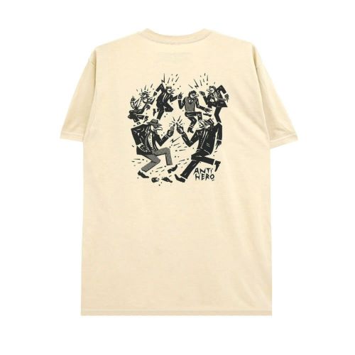ANTIHERO T-SHIRT アンチヒーロー Tシャツ RUDER BWOYS BONE スケートボード スケボー 