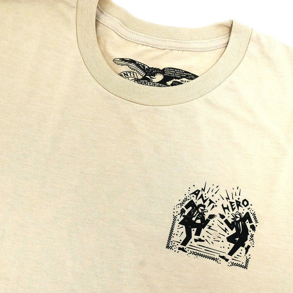 ANTIHERO T-SHIRT アンチヒーロー Tシャツ RUDER BWOYS BONE スケートボード スケボー 2