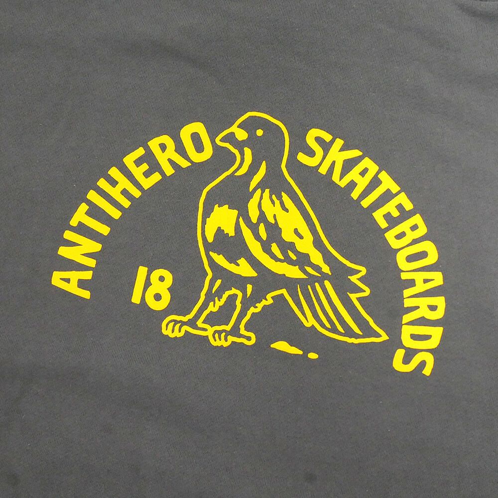 ANTIHERO HOOD アンチヒーロー パーカー CLUB HOUSE CHARCOAL スケートボード スケボー 3