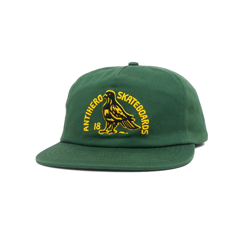 ANTIHERO CAP アンチヒーロー キャップ CLUB HOUSE SNAPBACK GREEN スケートボード スケボー 