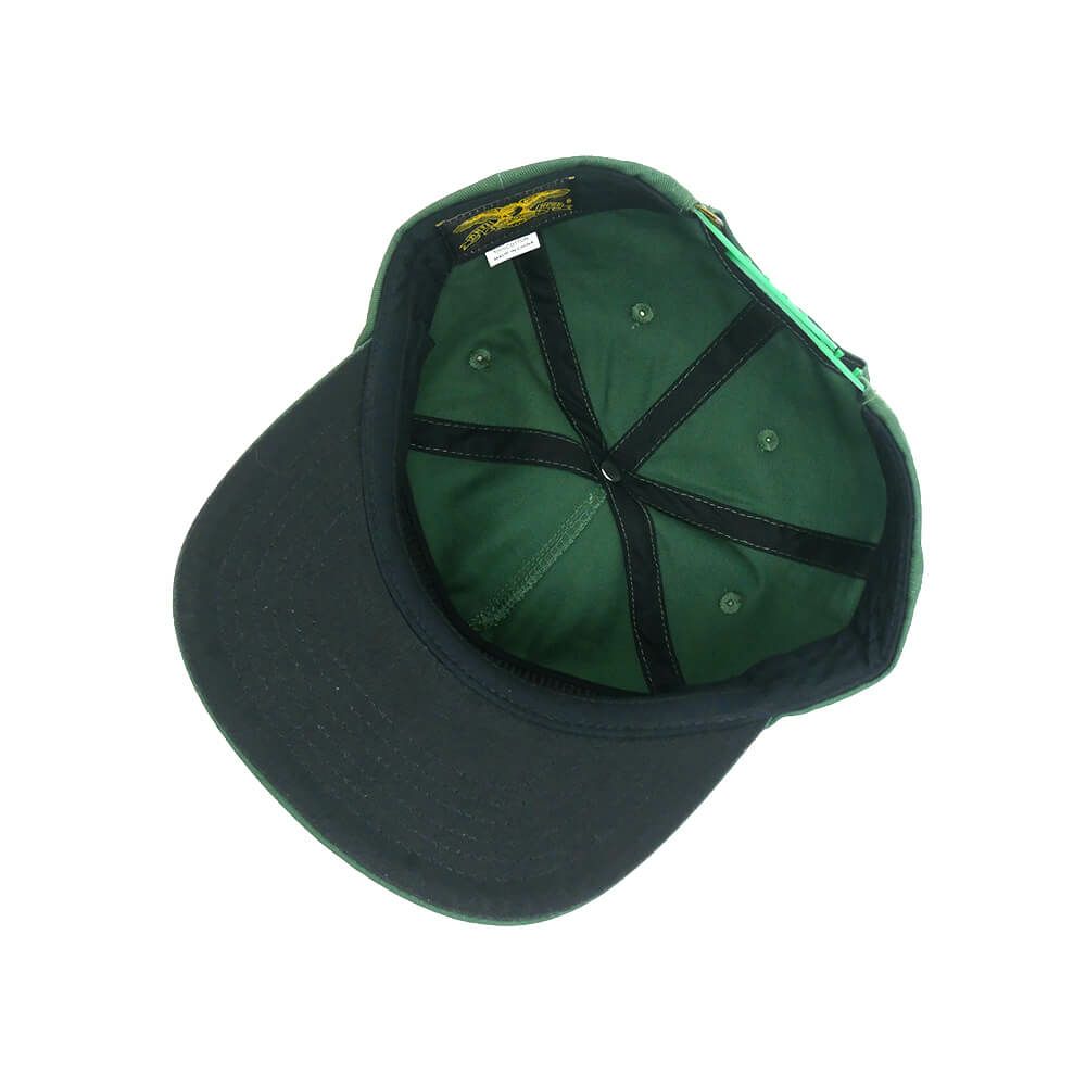 ANTIHERO CAP アンチヒーロー キャップ CLUB HOUSE SNAPBACK GREEN スケートボード スケボー 3