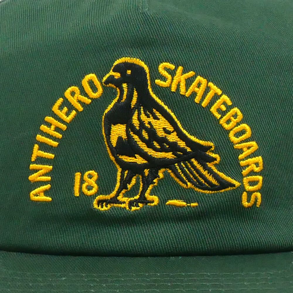 ANTIHERO CAP アンチヒーロー キャップ CLUB HOUSE SNAPBACK GREEN スケートボード スケボー 4