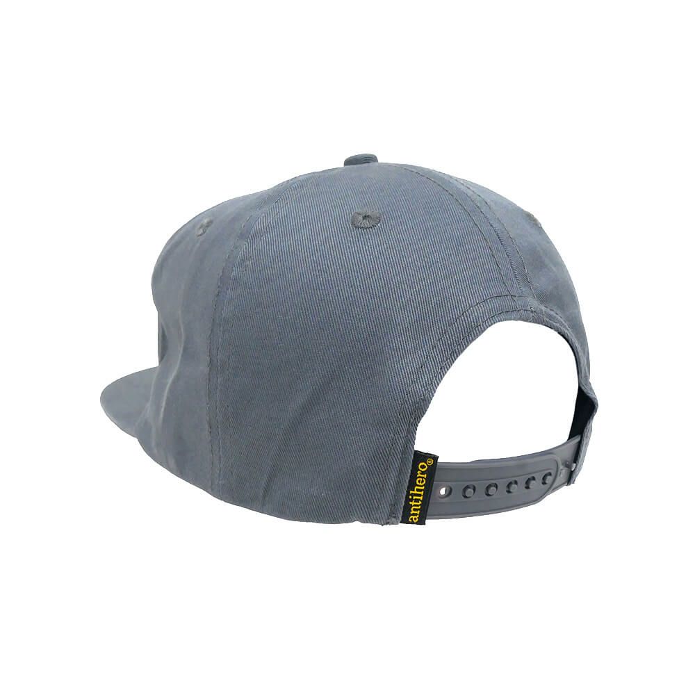 ANTIHERO CAP アンチヒーロー キャップ LIL PIGEON SNAPBACK CHARCOAL/YELLOW スケートボード スケボー 2