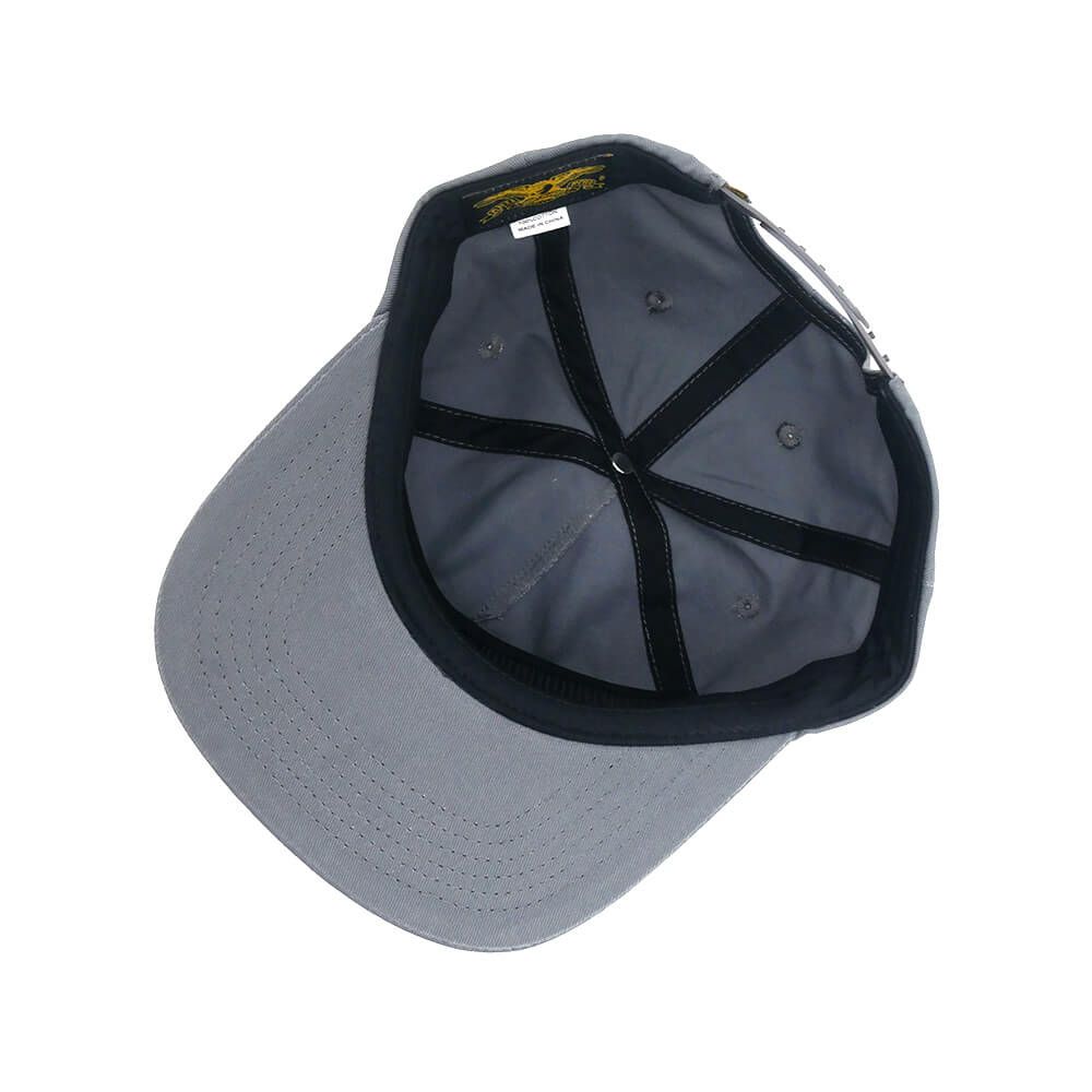ANTIHERO CAP アンチヒーロー キャップ LIL PIGEON SNAPBACK CHARCOAL/YELLOW スケートボード スケボー 3