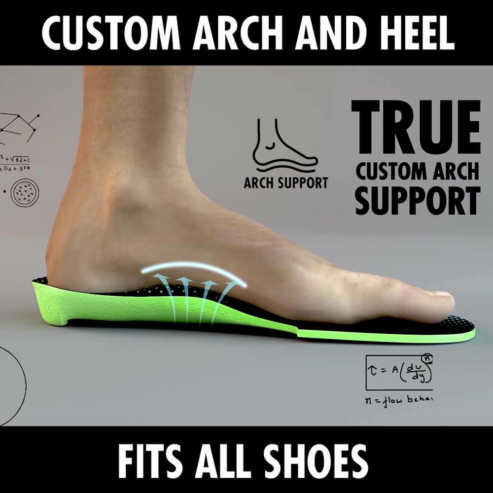 脅威の衝撃吸収 FOOTPRINT INSOLE フットプリント インソール GAME CHANGERS PRO HI BLACK CAMO/YELLOW スケートボード スケボー 5